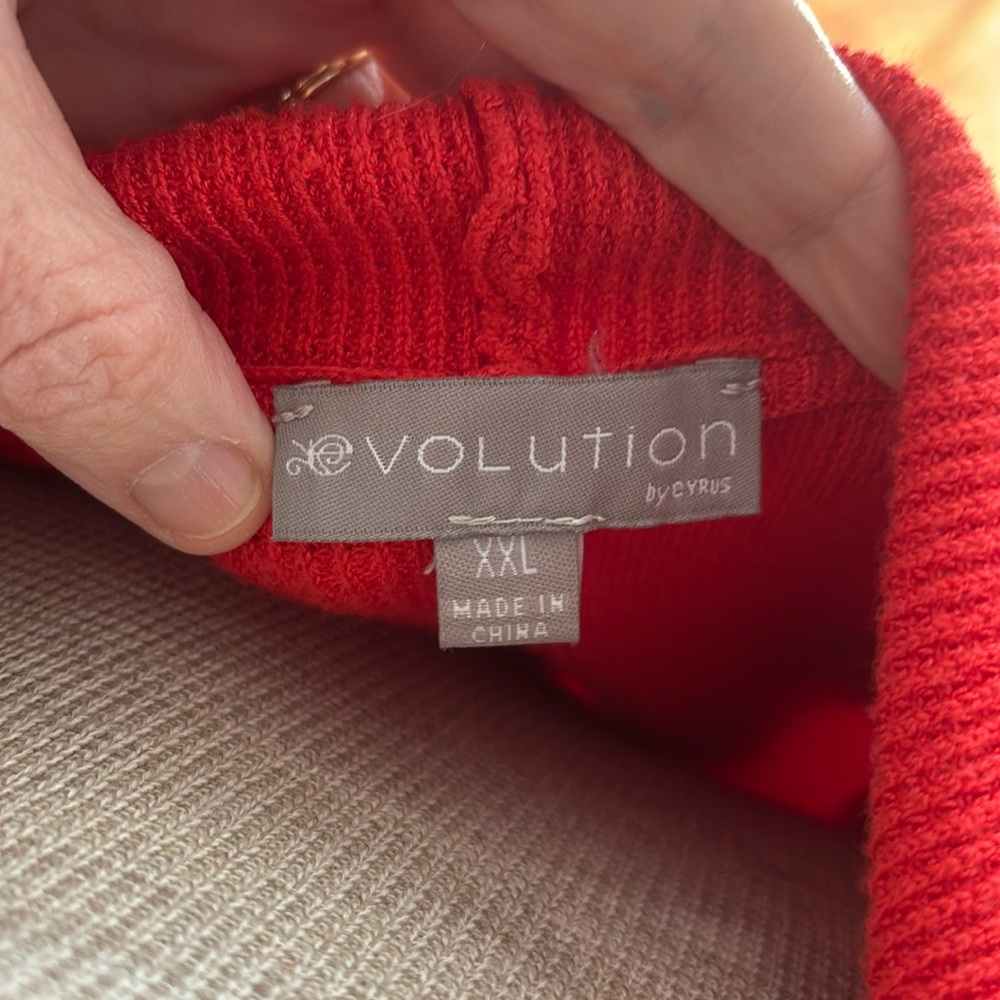 Pixie waffle knit sweater hoodie from Evolution by Cyrus Stitch Fix - Picture 3 of 7